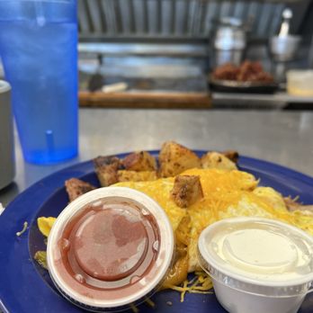 Wooden Spoon - Mexican chicken omelet - American Near Me - Marathon, Florida Wooden Spoon - Mexican chicken omelet - American Near Me - Marathon, Florida