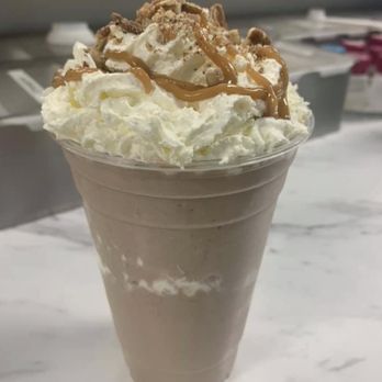 Game On Nutrition - a milkshake topped with whipped cream and caramel - Health Markets Near Me - Tulsa, Oklahoma Game On Nutrition - a milkshake topped with whipped cream and caramel - Health Markets Near Me - Tulsa, Oklahoma