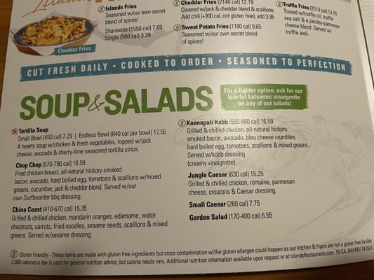 Menu photo 7 Islands Restaurant Foothill Ranch, CA Menu photo 7 Islands Restaurant Foothill Ranch, CA