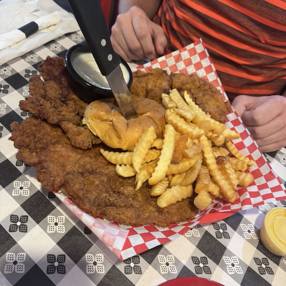 Chubby's Restaurant - Fried Pork Tenderloin sandwich - Southern Near Me - Sevierville, Tennessee Chubby's Restaurant - Fried Pork Tenderloin sandwich - Southern Near Me - Sevierville, Tennessee