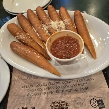 Legacy Pub - The breadsticks appetizer (spears?) - American Near Me - Lafayette, Indiana