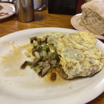 Harriette's Restaurant - Half of one custom-made chorizo, Outlet - Breakfast & Brunch Near Me - Key Largo, Florida Harriette's Restaurant - Half of one custom-made chorizo, Outlet - Breakfast & Brunch Near Me - Key Largo, Florida