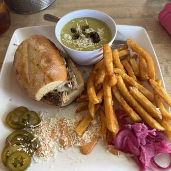 Los Azulejos Restaurant - Torta Cubana - Mexican Near Me - San Antonio, Texas