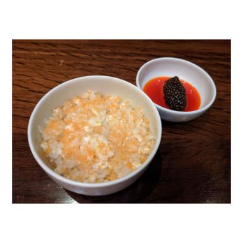 Benu - Rice with caviar! - Asian Fusion Near Me - San Francisco, California