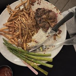 Angus "ribeye" steak Angus "ribeye" steak