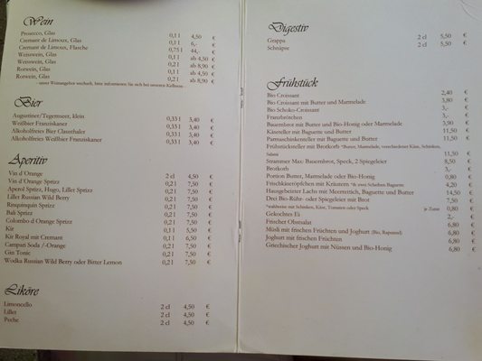 Menu photo 2 Marais Munich, BY