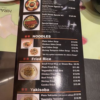 Sushi House - Hot menu - Sushi Bars Near Me - Bentonville, Arkansas