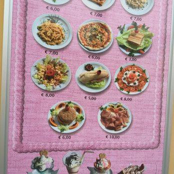 Bar Clipper - menu for non-italian speaking customers - Italian Near Me - Baveno, VB