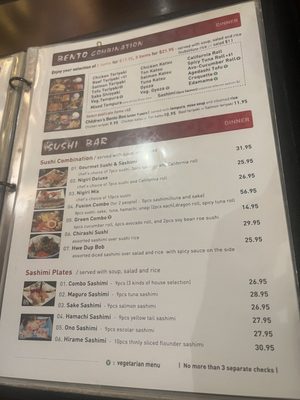 Menu photo 3 Ozora Sushi Restaurant Concord, CA