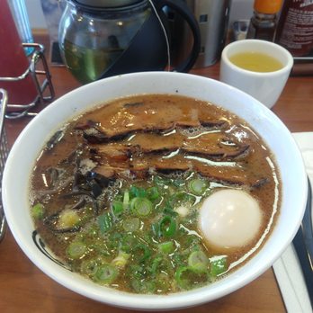 Kashiwa Ramen - Black garlic ramen with pork cha-siu - Ramen Near Me - Costa Mesa, California Kashiwa Ramen - Black garlic ramen with pork cha-siu - Ramen Near Me - Costa Mesa, California