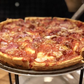 Giordano's - Medium Meat on meat deep dish - Pizza Near Me - Chicago, Illinois Giordano's - Medium Meat on meat deep dish - Pizza Near Me - Chicago, Illinois