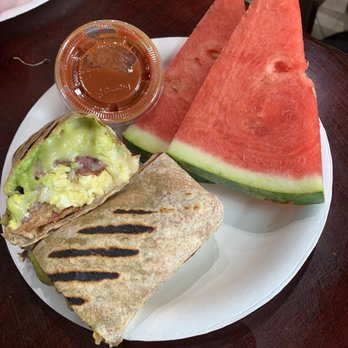 Avocado Cafe Irvine - brekfast burrito Very filling - Breakfast & Brunch Near Me - Irvine, California