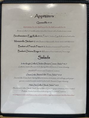 Menu photo 5 Sly Fox Restaurant Grand Lake, CO Menu photo 5 Sly Fox Restaurant Grand Lake, CO