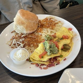 Broken Yolk Cafe - El Fuego Omelet - Breakfast & Brunch Near Me - Fullerton, California Broken Yolk Cafe - El Fuego Omelet - Breakfast & Brunch Near Me - Fullerton, California