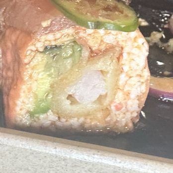 Harutaka Sushi - Rice-less roll, instead subbed with entirely too much imitation crab mix. - Sushi Bars Near Me - Dallas, Texas