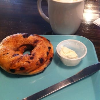 Inner Bean Cafe - Cafe Au Lait and a Blueberry bagel - Coffee & Tea Near Me - Augusta, Georgia Inner Bean Cafe - Cafe Au Lait and a Blueberry bagel - Coffee & Tea Near Me - Augusta, Georgia