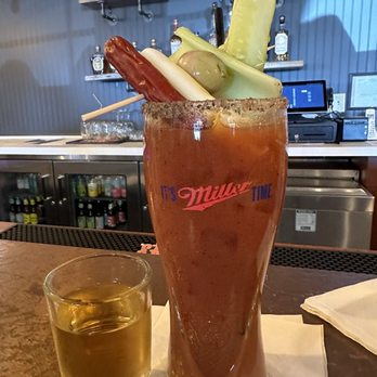 Rise and Shine - A spicy bloody! Yummy! - Cafes Near Me - Wales, Wisconsin Rise and Shine - A spicy bloody! Yummy! - Cafes Near Me - Wales, Wisconsin