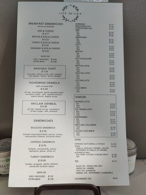Menu photo 3 Cafe An'Clair Seattle, WA