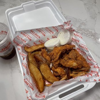 Waldo's Chicken & Beer - Five piece tender meal - Southern Near Me - Franklin, Tennessee Waldo's Chicken & Beer - Five piece tender meal - Southern Near Me - Franklin, Tennessee