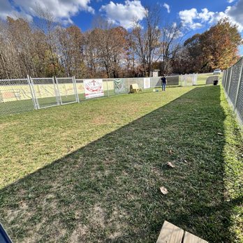 Struthers Unleashed - Big dog and little dog each have a section - Dog Parks Near Me - Struthers, Ohio Struthers Unleashed - Big dog and little dog each have a section - Dog Parks Near Me - Struthers, Ohio