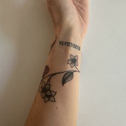 Lexx Marie Arts & Photography - Roman numerals were an existing tattoo