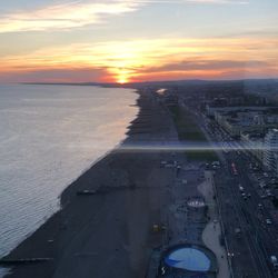 British Airways i360 - Sunset view to the west - just lovely!