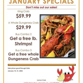Lemon Crab - Seafood Near Me - Hayward, California