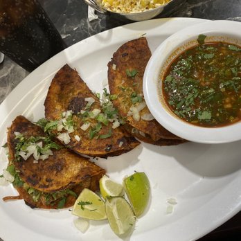 Sabroso Cocina Mexicana - Quesabirrias with Consume - Mexican Near Me - Saint Ann, Missouri
