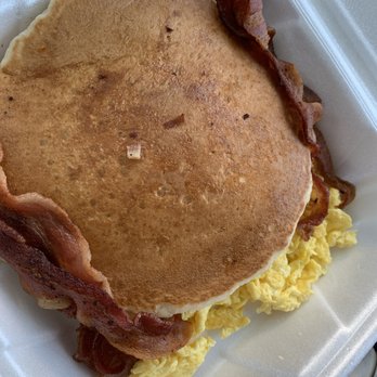 R Burgers - #3 Pancake Plate - Burgers Near Me - Riverside, California R Burgers - #3 Pancake Plate - Burgers Near Me - Riverside, California
