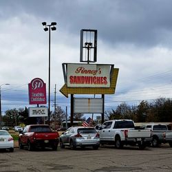 Finney's Sandwich Shop - Streetside signage