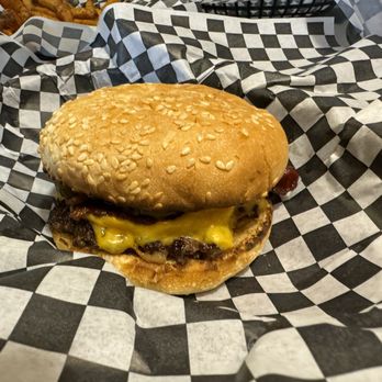Brady's Brats & Burgers - Brady bacon cheeseburger - Burgers Near Me - Sandy, Oregon Brady's Brats & Burgers - Brady bacon cheeseburger - Burgers Near Me - Sandy, Oregon