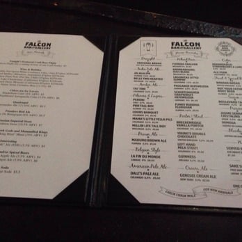 The Falcon - Menu - Bars Near Me - Orlando, Florida