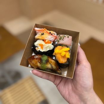 Ricee Sushi Express - 5pc Sushi (complimentary) - Sushi Bars Near Me - New York, New York Ricee Sushi Express - 5pc Sushi (complimentary) - Sushi Bars Near Me - New York, New York