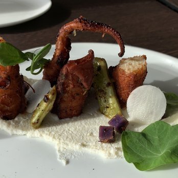 Splashes Restaurant - Super salty and rubbery octopus - New American Near Me - Laguna Beach, California