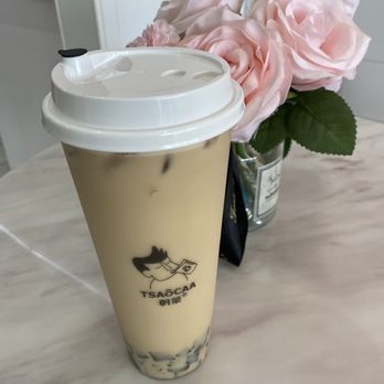 Tsaocaa - Milk Black Tea with Brown Sugar Jelly - Bubble Tea Near Me - Jacksonville, Florida Tsaocaa - Milk Black Tea with Brown Sugar Jelly - Bubble Tea Near Me - Jacksonville, Florida