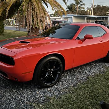 Tint Nation - 5% dodge Challenger - Car Window Tinting Near Me - Palm Coast, Florida Tint Nation - 5% dodge Challenger - Car Window Tinting Near Me - Palm Coast, Florida