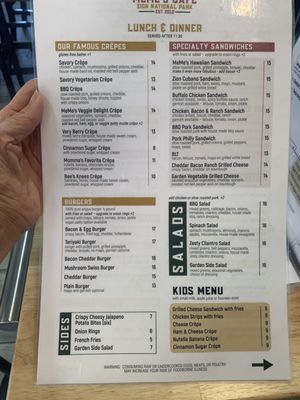 Menu photo 7 MeMe's Cafe Springdale, UT