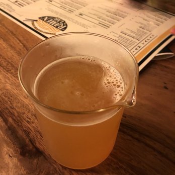 Ramen Lab Eatery-Delray Beach - Wizard beer served in a beaker. The amount of beer they give you is generous. - Ramen Near Me - Delray Beach, Florida Ramen Lab Eatery-Delray Beach - Wizard beer served in a beaker. The amount of beer they give you is generous. - Ramen Near Me - Delray Beach, Florida