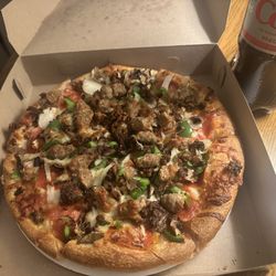 C and S Pizza - Single everything pizza