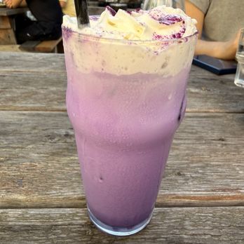 Berkeley Social Club - Dirty Ube Latte - Breakfast & Brunch Near Me - Berkeley, California Berkeley Social Club - Dirty Ube Latte - Breakfast & Brunch Near Me - Berkeley, California