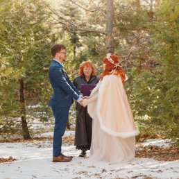 Our ceremony with Heidi
