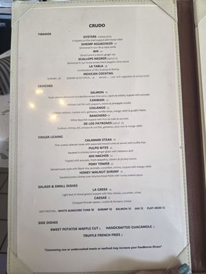 Menu photo 8 Crudo Palm Springs, CA Menu photo 8 Crudo Palm Springs, CA