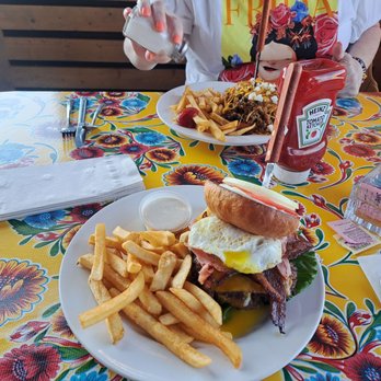 Sunny's Diner - I ordered the Original B.U.M.B. and She ordered the Chili B.U.M.B. - Breakfast & Brunch Near Me - Happy Valley, Oregon Sunny's Diner - I ordered the Original B.U.M.B. and She ordered the Chili B.U.M.B. - Breakfast & Brunch Near Me - Happy Valley, Oregon