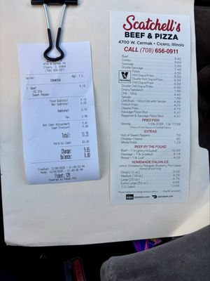 Scatchell's Beef & Pizza by null