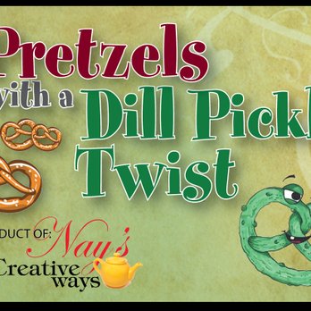 Snacks With a Twist - Our newest flavor - Pretzels with a Dill Pickle Twist! - Desserts Near Me - Pickerington, Ohio