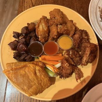 Coconuts Caribbean Restaurant & Bar - Sampler Platter - Caribbean Near Me - Palo Alto, California Coconuts Caribbean Restaurant & Bar - Sampler Platter - Caribbean Near Me - Palo Alto, California
