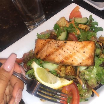 Label - Salmon Saladin - New American Near Me - Pittsford, New York Label - Salmon Saladin - New American Near Me - Pittsford, New York