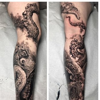 Outer Limits Tattoo - progress shot (see review) - Tattoo Near Me - Long Beach, California