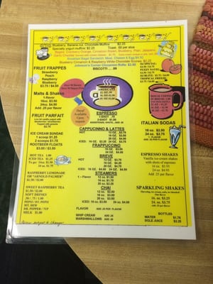 Menu photo 1 The Java Jar Torrington, WY Menu photo 1 The Java Jar Torrington, WY