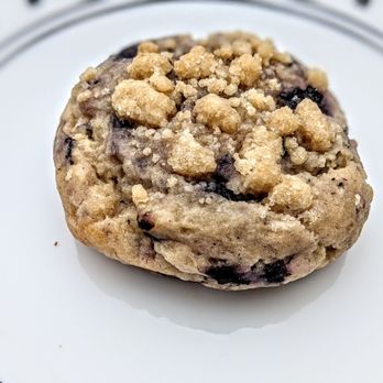 Crumbled Nut Bake Shop - Blueberry Muffin Top Cookie - Bakeries Near Me - Charlotte, North Carolina Crumbled Nut Bake Shop - Blueberry Muffin Top Cookie - Bakeries Near Me - Charlotte, North Carolina